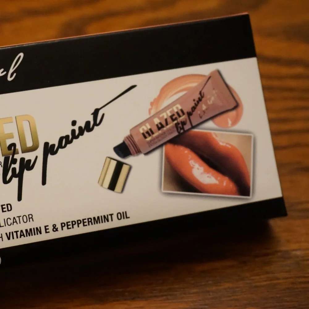 L.A. Girl Glazed Vitamin E Lip Paint Sample Elude